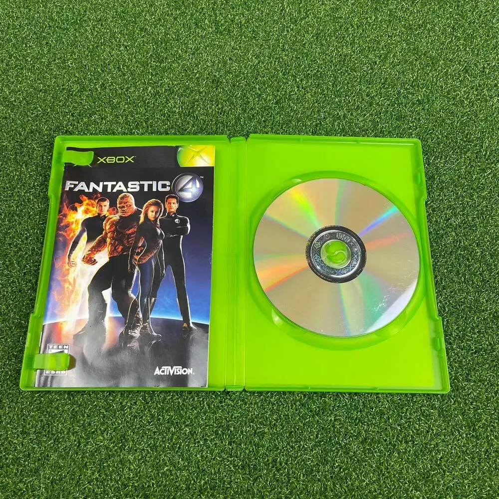 Fantastic 4 (Microsoft Xbox, 2005) CIB Complete